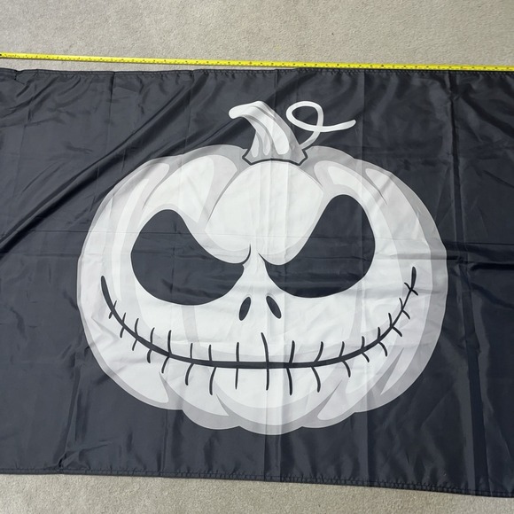 Halloween Flag Outdoor Double Sided Scary Halloween Pumpkin Tapestry Big Decor - Picture 15 of 16